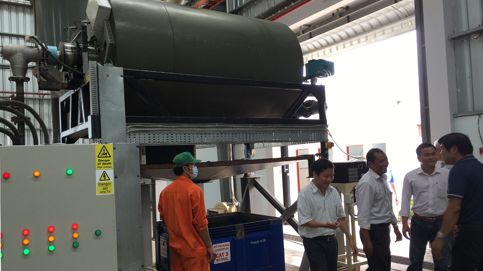 ecoDRYER digestate dryer